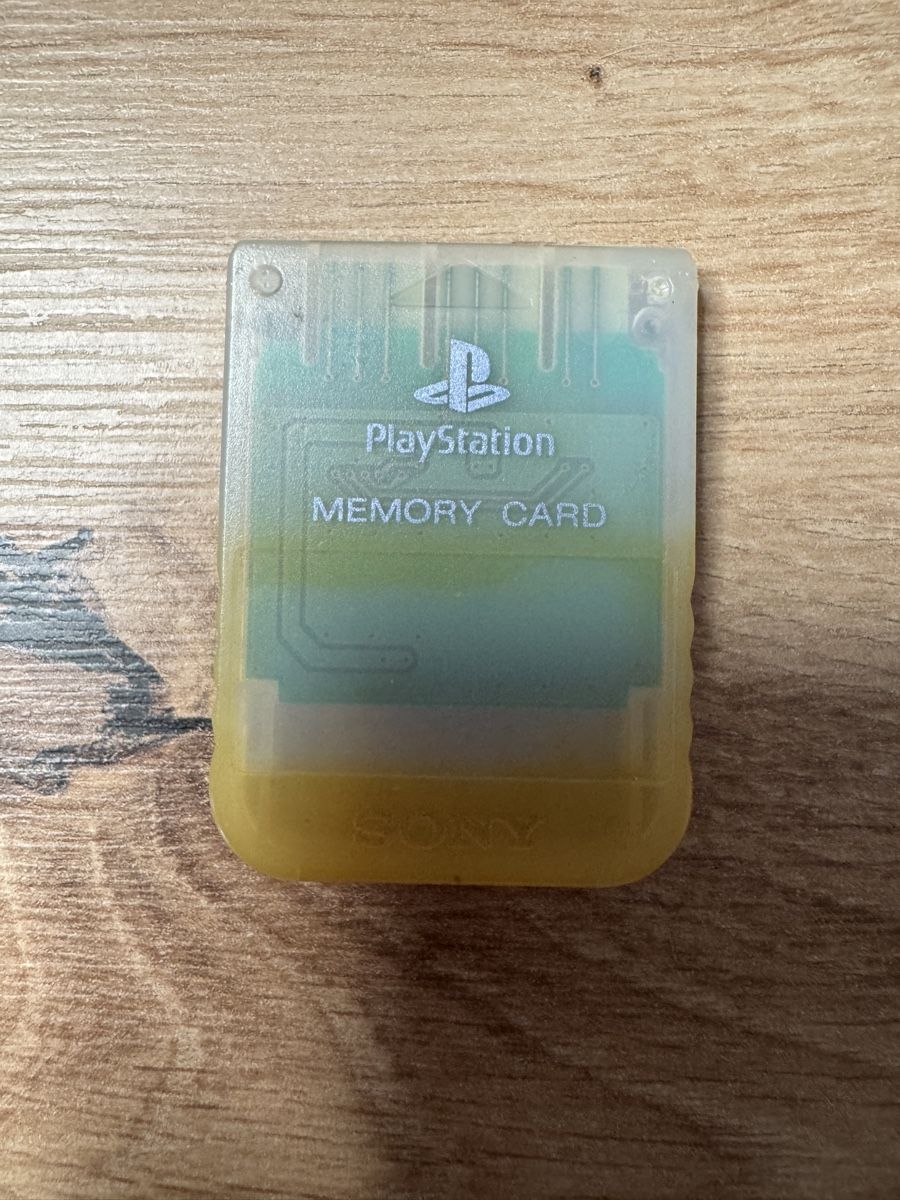 Sony Memory unit & Memory card: Original PlayStation Memory Card 1 MB - Japanische Version – Difettoso da Biberist venduto da etesummer