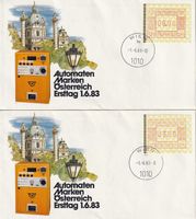 Oesterreich 1983 Automatenmarken ETS