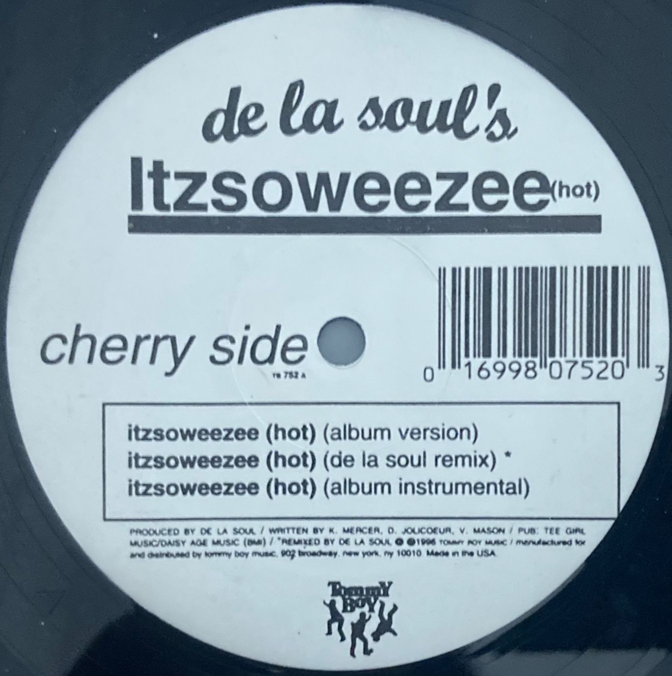 Schallplatten: DE LA SOUL - ITZSOWEEZEE – Gebraucht aus Poliez-Pittet von Newtown-Records 2