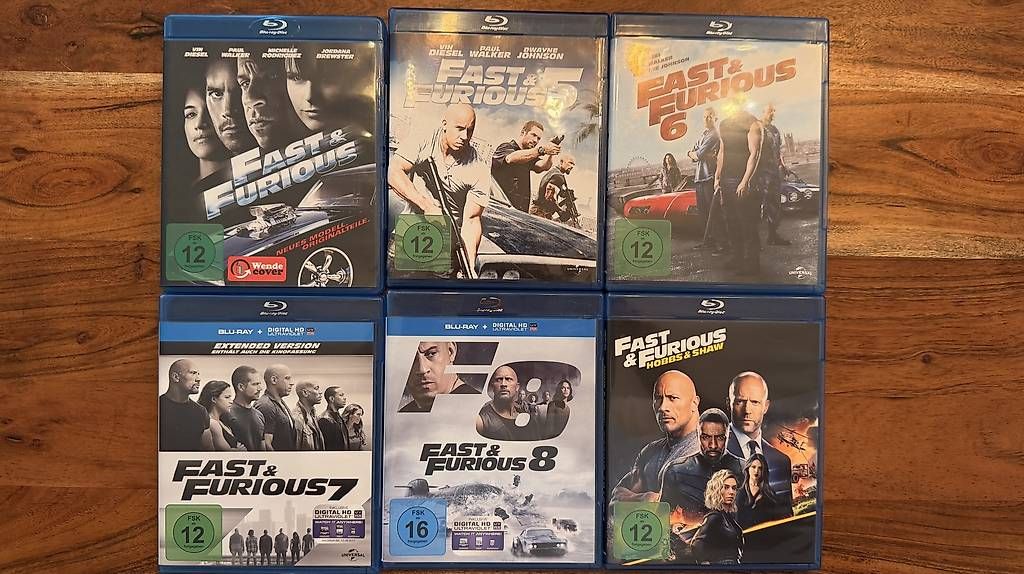 Tutti i DVDs: The Fast & Furious Collection – Usato da Wetzikon ZH venduto da Jochen01 1