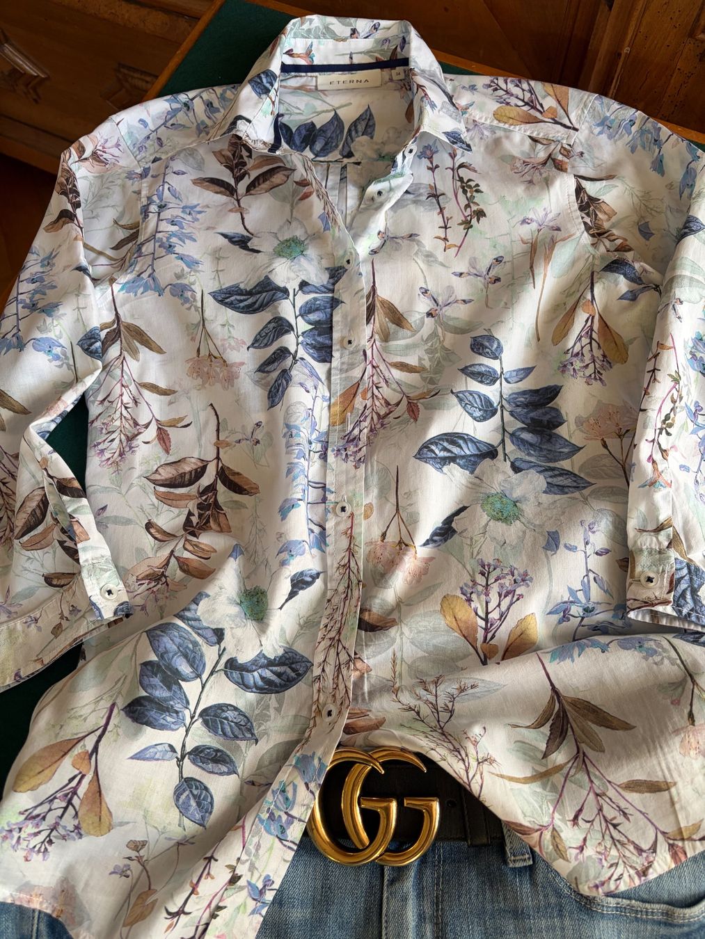 Eterna Camicette: ETERNA Bluse Gr.34 Zustand: Perfekt 100 % Baumwolle – Usato da Interlaken venduto da Bona55 9