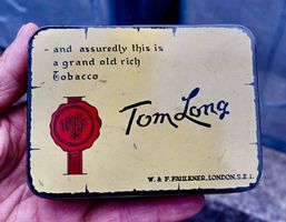 alte  BLECHDOSE Tom Long LONDON Tobacco