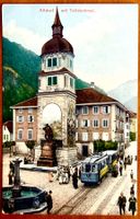 Altdorf - mit Telldenkmal - Tram - Antik... Schön !