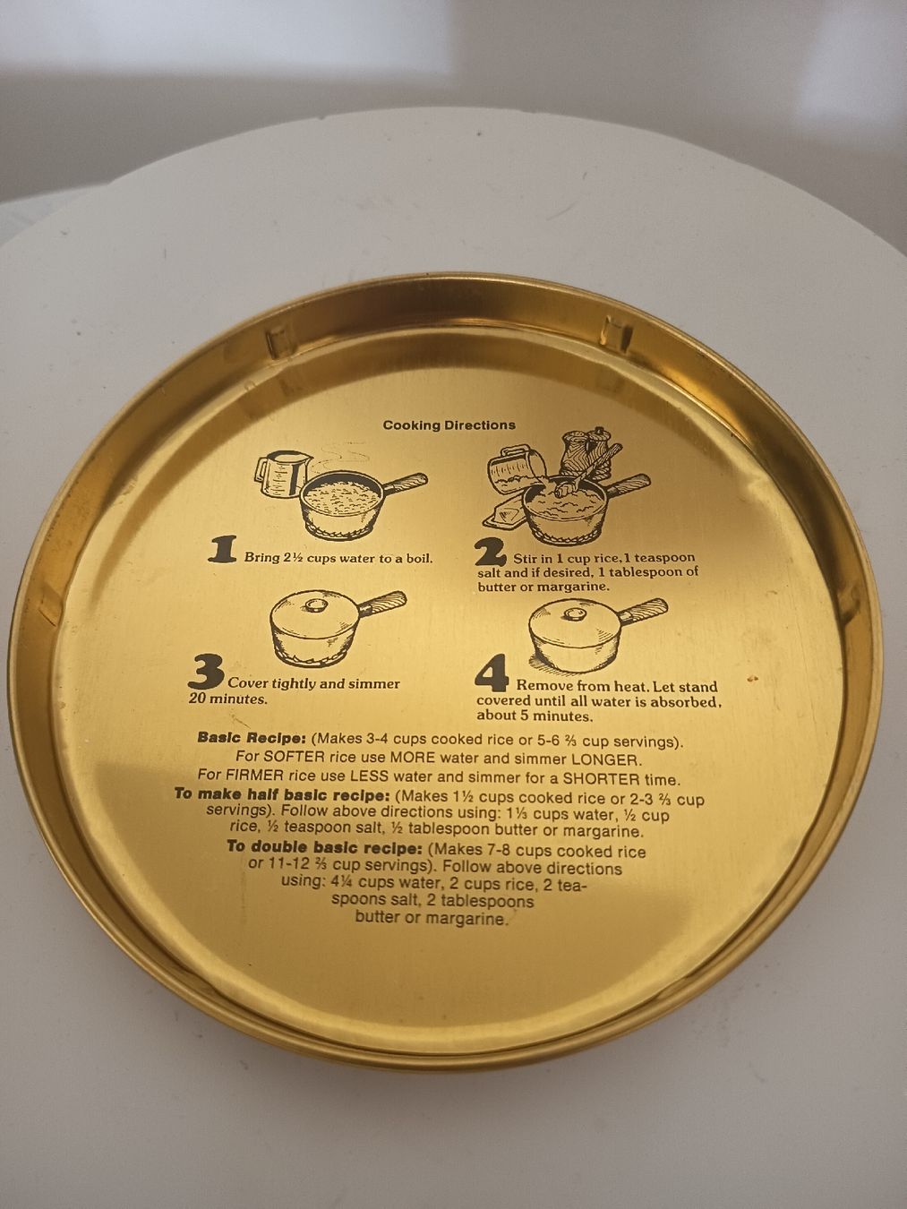 Altro in Decorazioni & Accessori: Blechdose Uncle Ben's Rice rund gebraucht – Usato da Wangen b. Olten venduto da crea_look 7