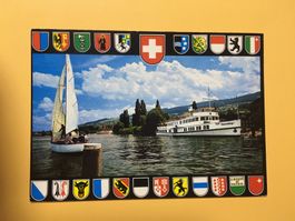 Rorschach Schiff Ravensburg  Wappen Segelboot