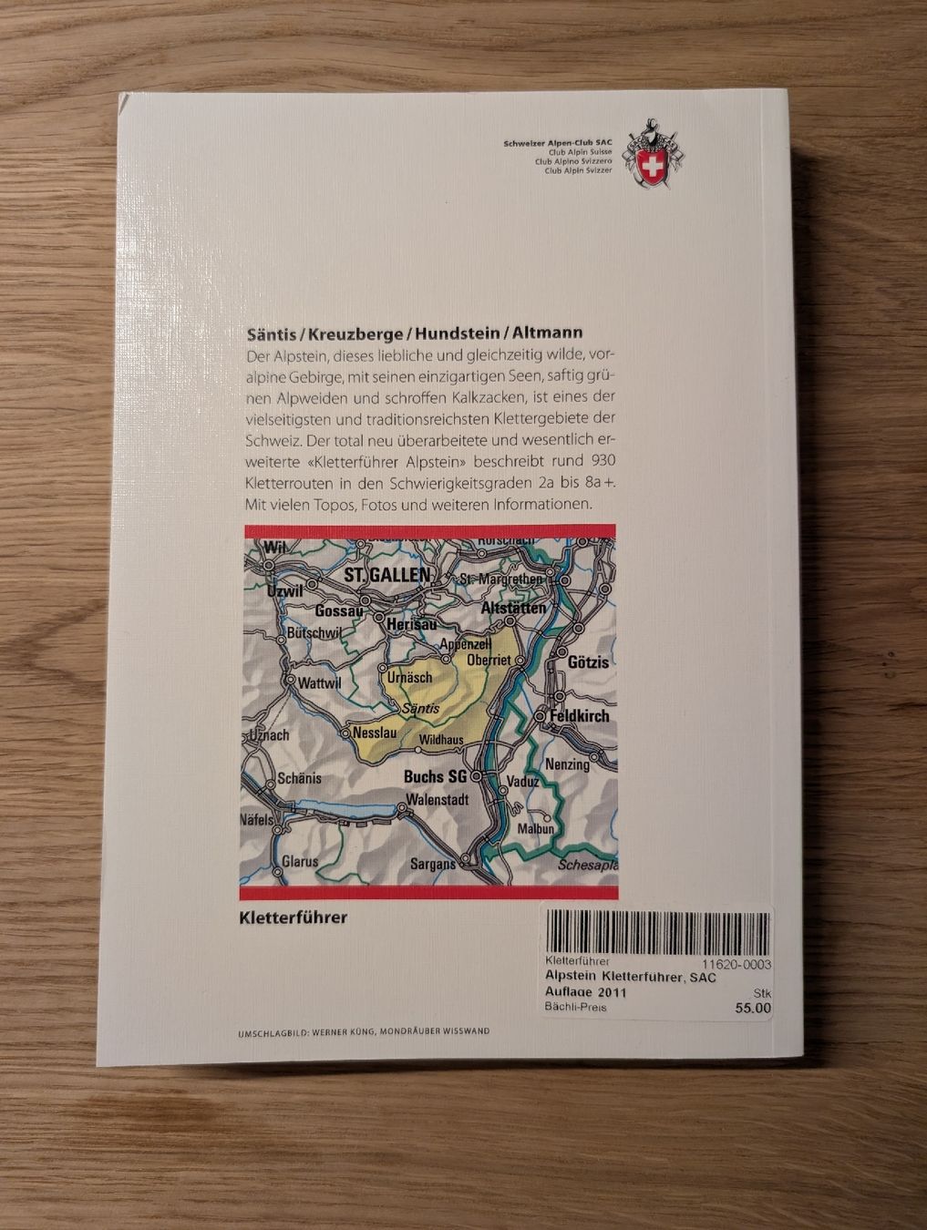 Libri: SAC Kletterführer Alpstein – Nuovo (secondo la descrizione) da Winterthur venduto da mrcsrs 1
