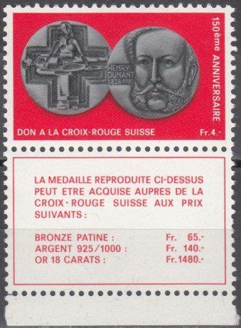 Tutti i francobolli: Vignette Henry Dunant ABC.- Kat. Nr. 1978.x100.d – Usato da Bürglen TG venduto da StampGraf