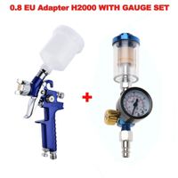 ✅ NEU Farbspritzpistole 0,8 mm - Pistolet à peinture 0,8 mm