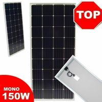 55516 - Solarpanel 150W - Monokristallin Solarzelle Solar