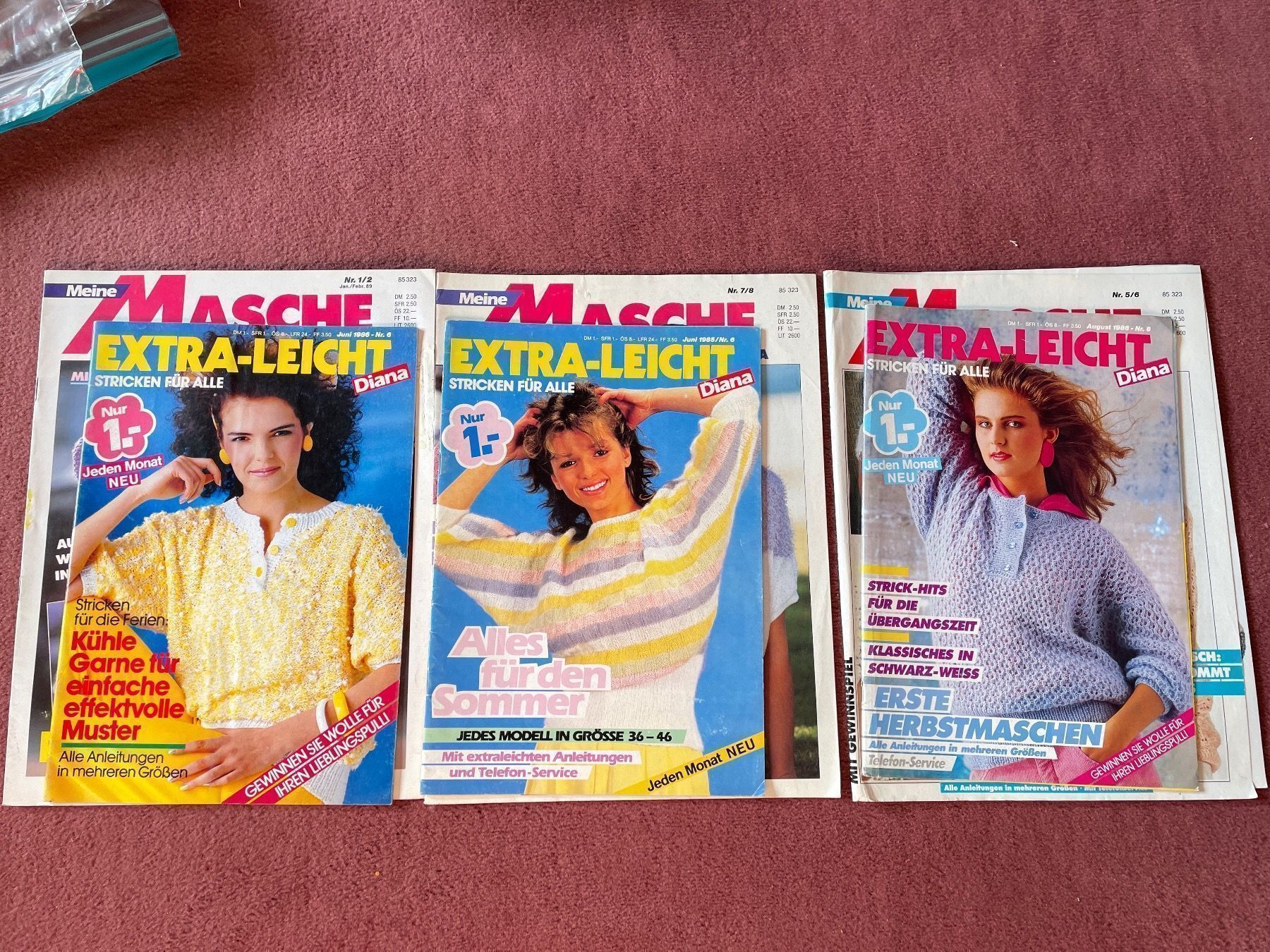 Zeitschriften & Magazine: 17 Handarbeit hefte Zeitschrift Konvolut – Gebraucht aus Buchs SG von Billikatze5 2