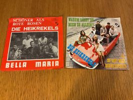 2 Schallplatten Die Heikrekels Schlager gebraucht