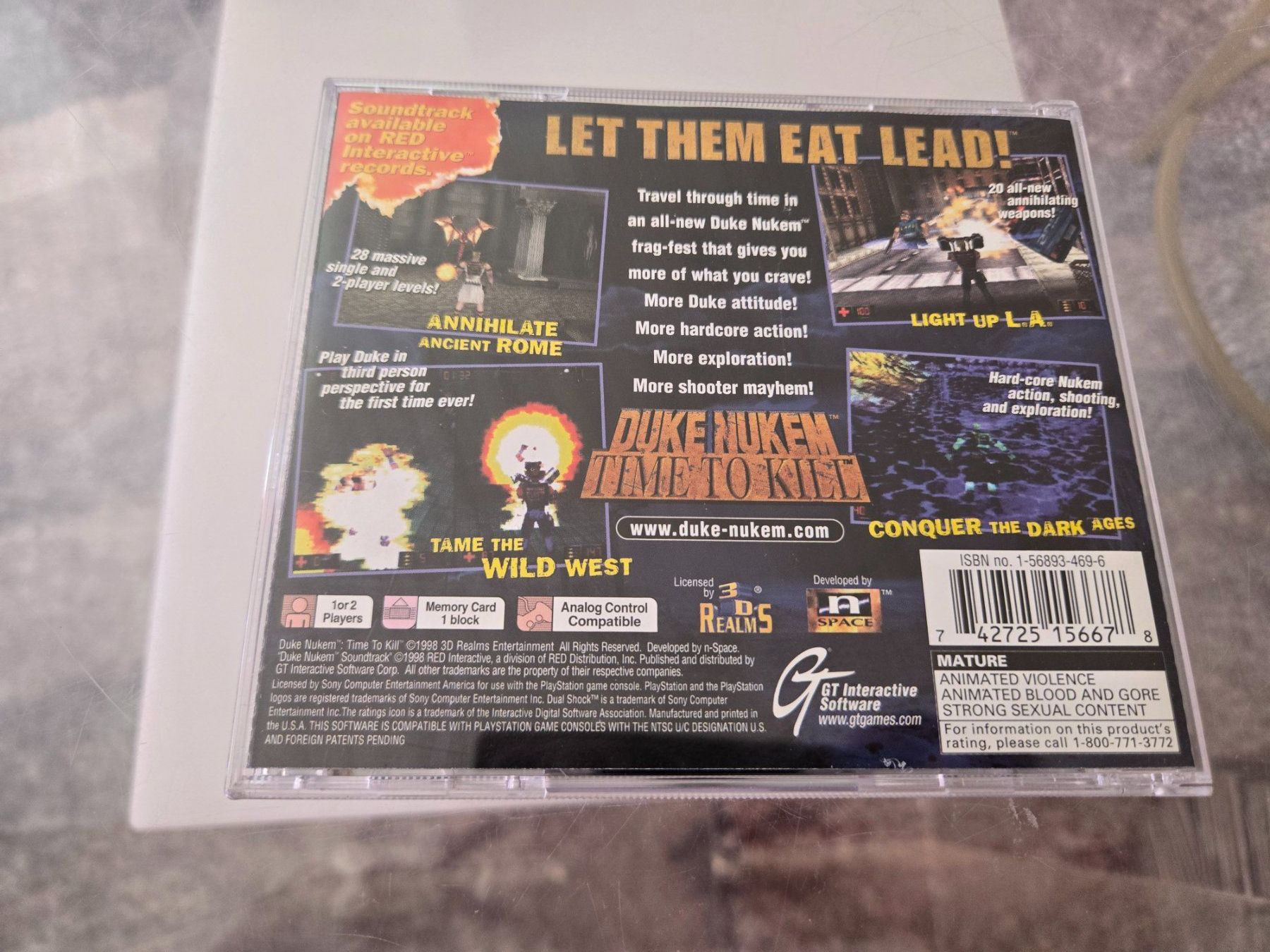 Giochi: Duke Nukem Time to Kill PS1 (NTSC) – Usato da Bussigny venduto da Kfdlt 1