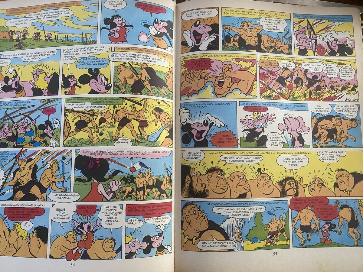 Fumetti: Micky Maus und Donald Duck Buch , Geschichten Comics – Usato da Baden venduto da swiss-alps 3