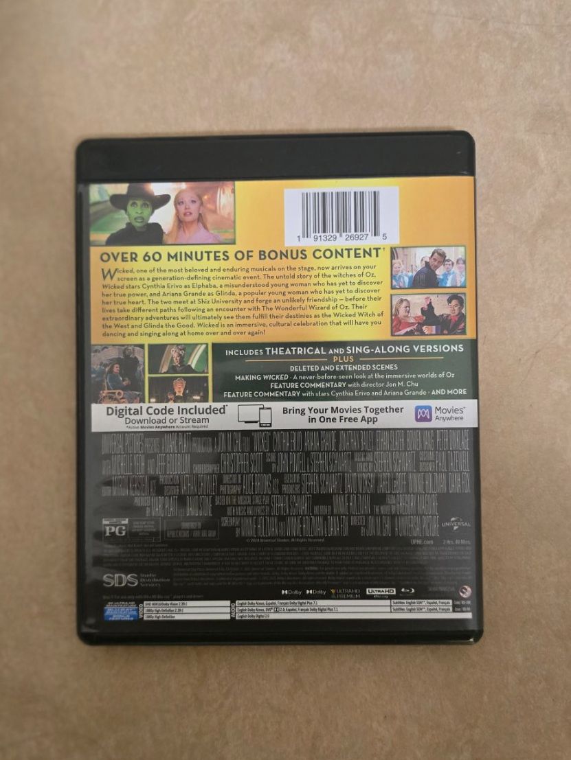 Tutti i DVDs: Wicked Part 1 DVD – Usato da Zürich venduto da Nexaro 1