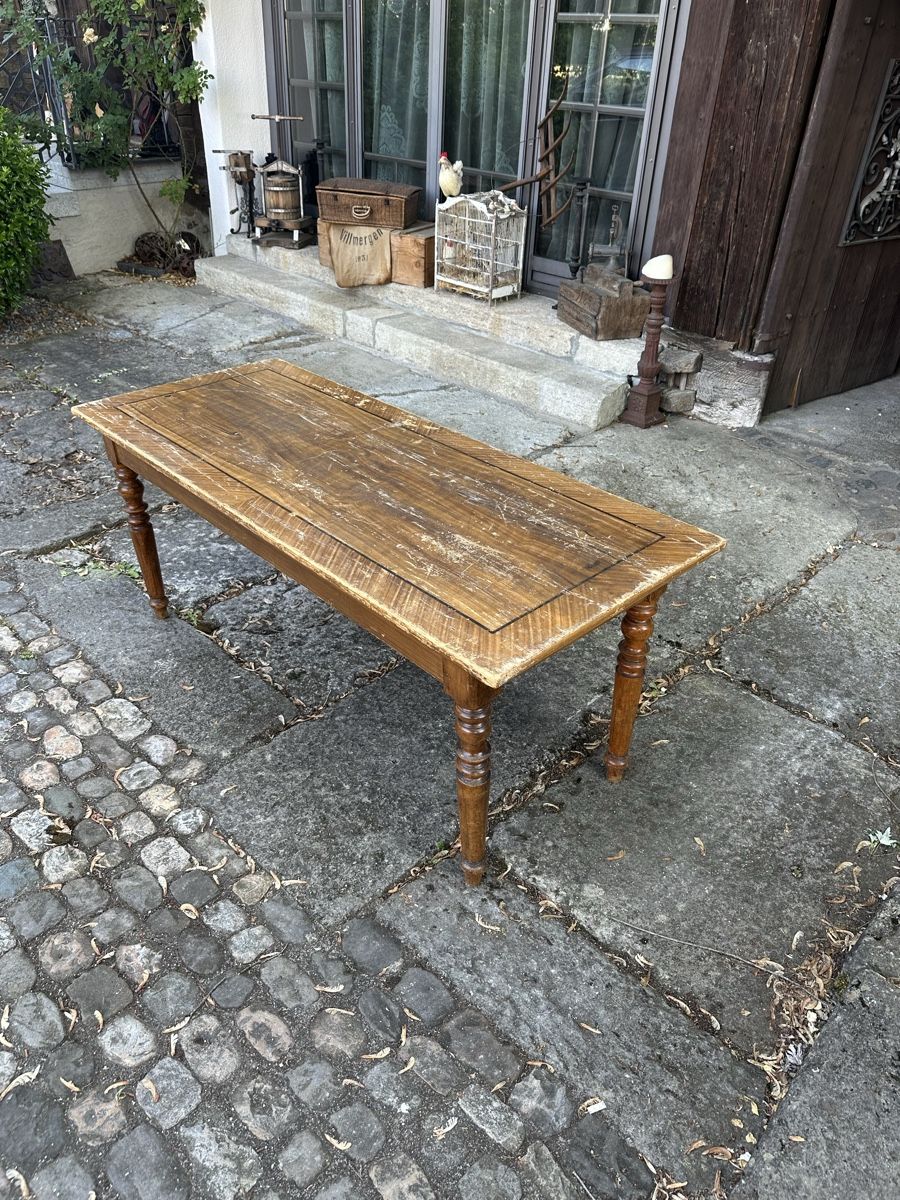 Tavoli: Alter Holztisch Esstisch Basteltisch  – Usato da Villmergen venduto da Bezdupe 4