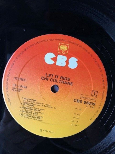 Dischi in vinile: Chi Coltrane – Usato da Aarwangen venduto da Jukebox3 5
