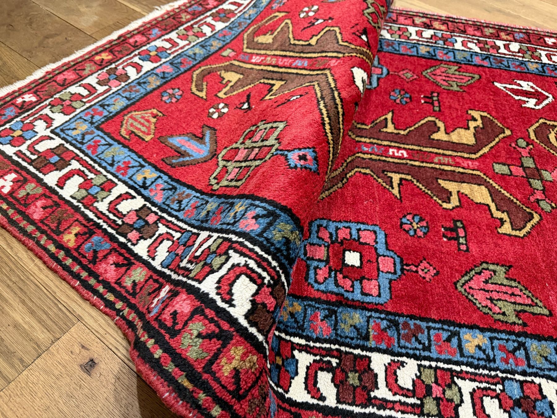 Tappeti: Antiker Heriz Läufer Perserteppich - Extrem Selten – Usato da Bennau venduto da Mayer_Carpets 3