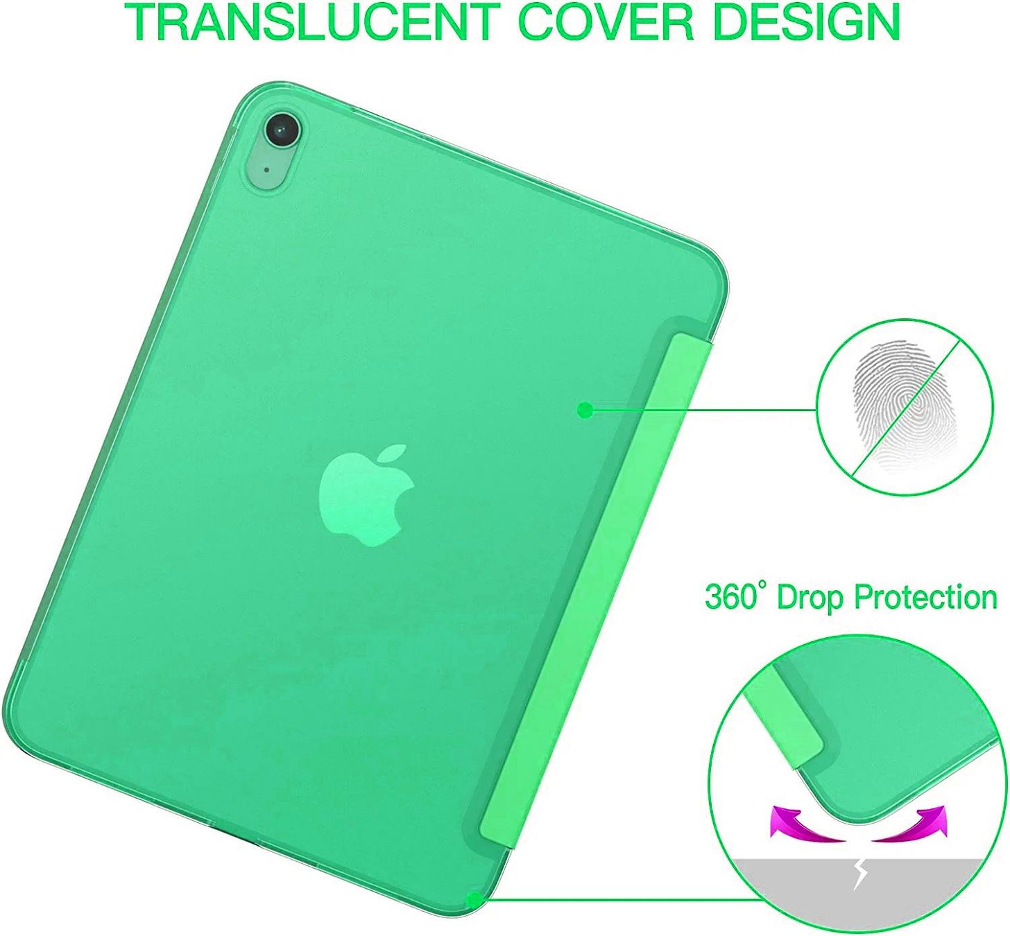 Covers & Borse: iPad mini 6 Hülle Etui Case Smart Folio Cover Coque Tasche – Nuovo e nell'imballaggio originale da Volketswil venduto da coverandmore 3