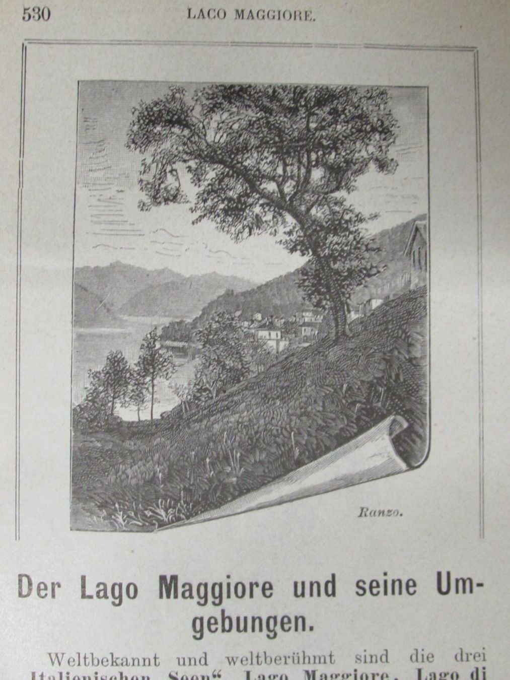 Stiche: Locarno/Lago, 1894 – Gebraucht aus Walchwil von Shells1 1
