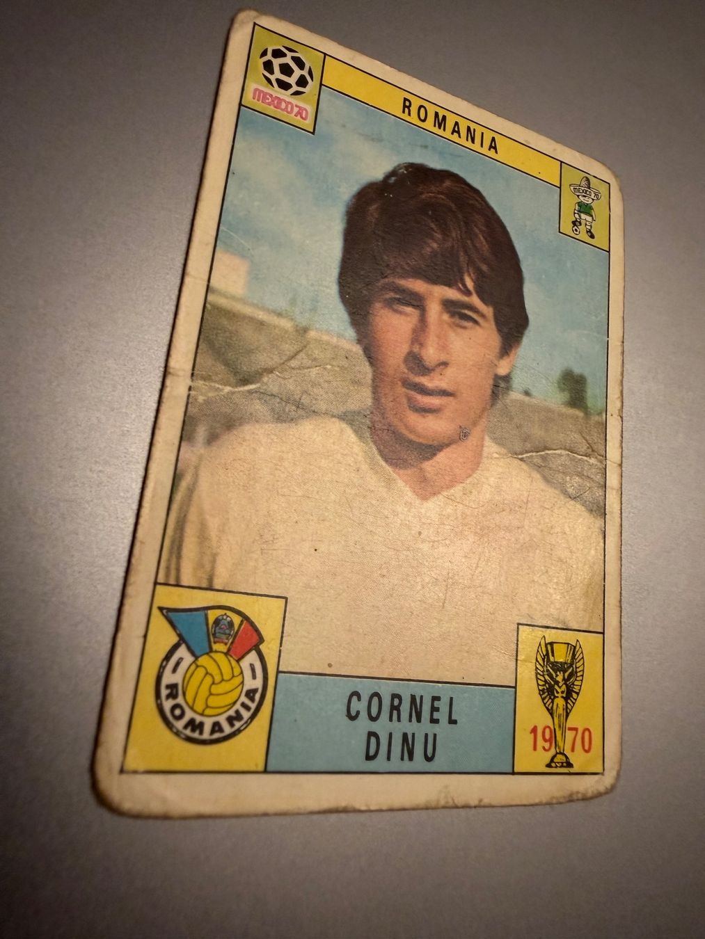 Panini Carte collezionabili: Panini World Cup Mexico 1970 - Cornel Dinu #224 – Usato da Nyon venduto da Wyvern 1