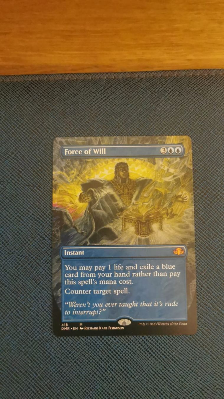 Magic The Gathering Sammelbilder & Trading cards: MTG - Force of Will - Englisch – Neu (gemäss Beschreibung) aus Turgi von mgm_h2tj