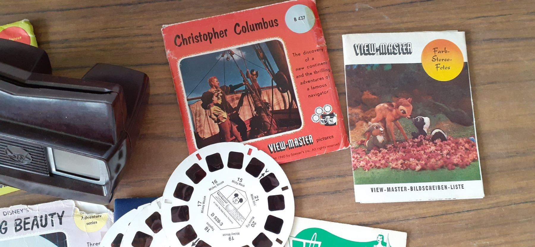 View-master Giocattoli: View Master 1950er mit Märchen-Bildscheiben Disney – Usato da Mörschwil venduto da lindaswunderkiste 7