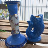Sommer Zeit: 2x Kerzenständer