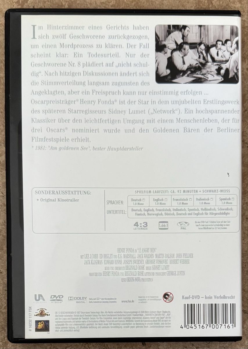 Tutti i DVDs: DIE 12 GESCHWORENEN  – Nuovo (secondo la descrizione) da Dietikon venduto da AndreaSch01 1