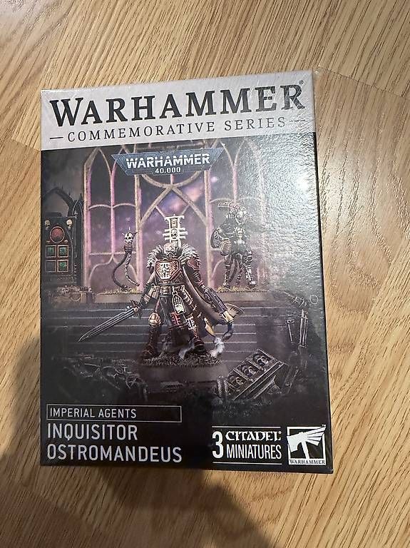 Modellbausätze & Standmodelle: Warhammer 40K Inquisitor OSTROMANDEUS – Gebraucht aus Ostermundigen von Sectaurum