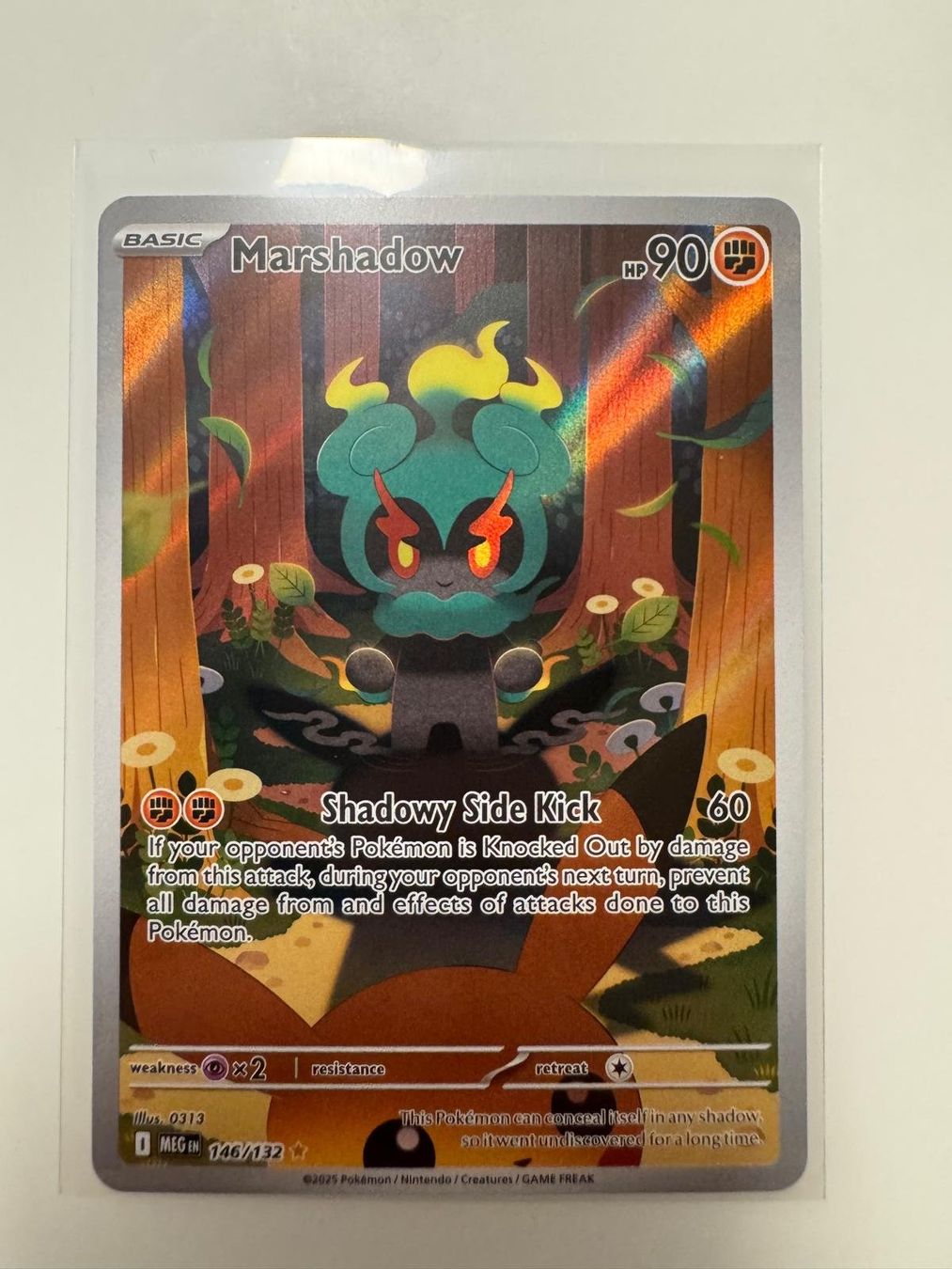Pokémon Sammelbilder & Trading cards: Marshadow | Illustration Rare | MEG 146/132 | EN – Gebraucht aus Spreitenbach von Snacky96 2