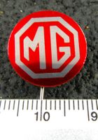 MG AUTO LOGO ROT ABZEICHEN ANSTECKNADEL VINTAGE OLDTIMER OLD