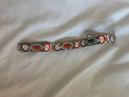 Armband Mosaik Roma Vintage Metall, Material unbekannt