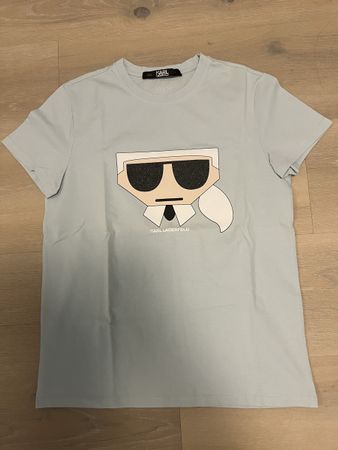 T-Shirt Karl Lagerfeld babyblau S neu
