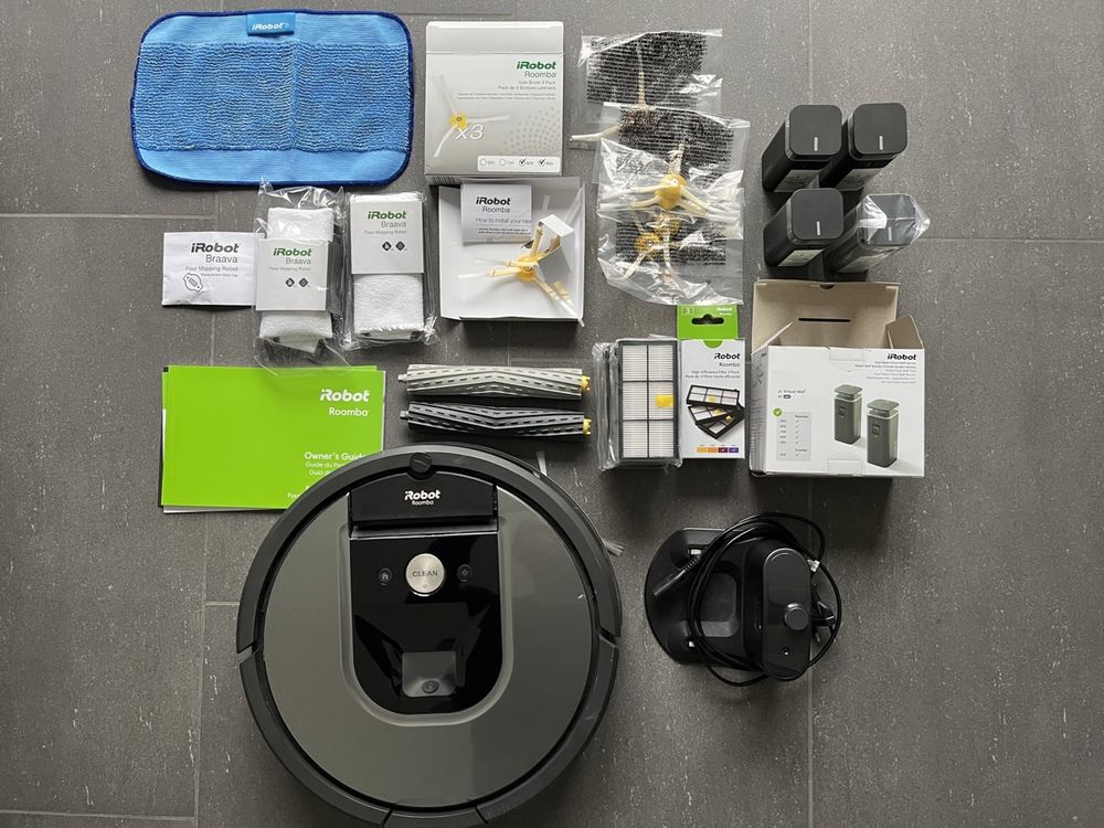 Premium Wartungskit Für IRobot Roomba 500 Serie – 2 Hauptbürsten + 6 Filter + 2 Seitenbürsten + Reinigungswerkzeug | Ersatzteile Set