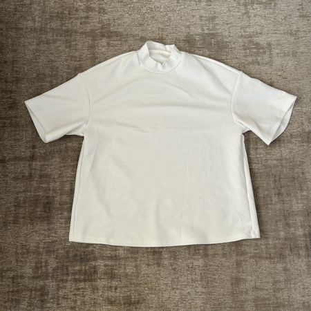 T-shirt blanc oversize, Taille S