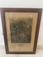 Gravure XVIIIe "L'Enlèvement nocturne" Ponce / Baudouin