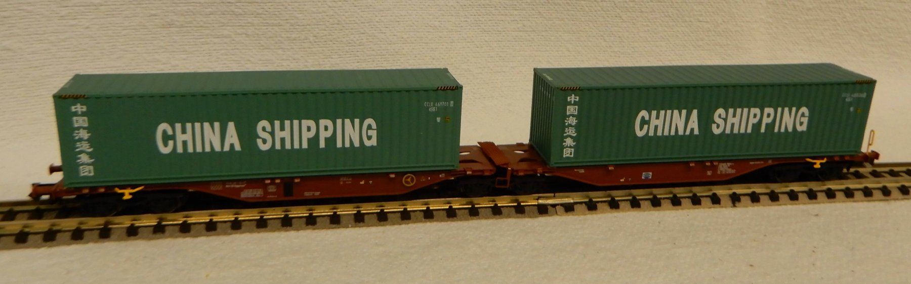 Rocky Rail Modelleisenbahnen: Containertragwagen – Neu und originalverpackt aus Rupperswil von Ropi03