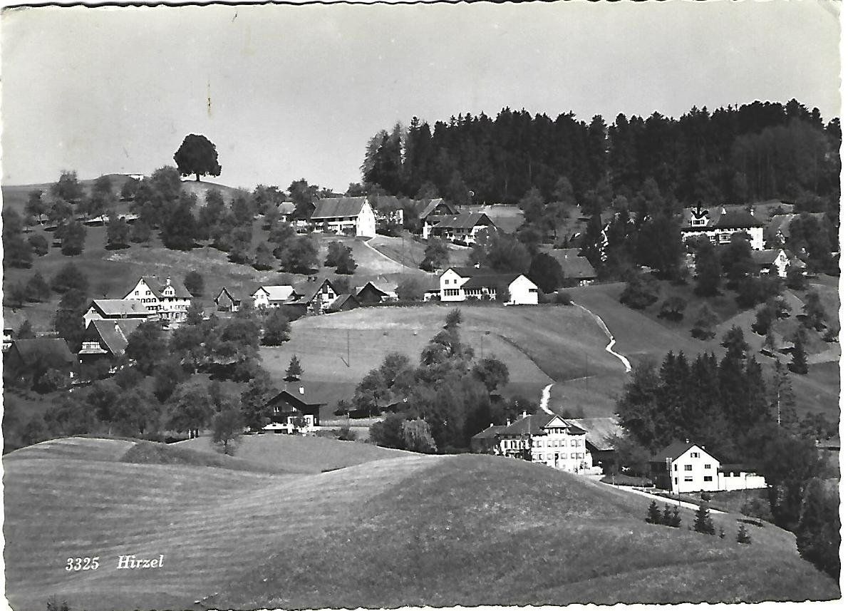 Cartoline postali: Hirzel Dorfansicht – Usato da Wetzikon ZH venduto da Brulu100