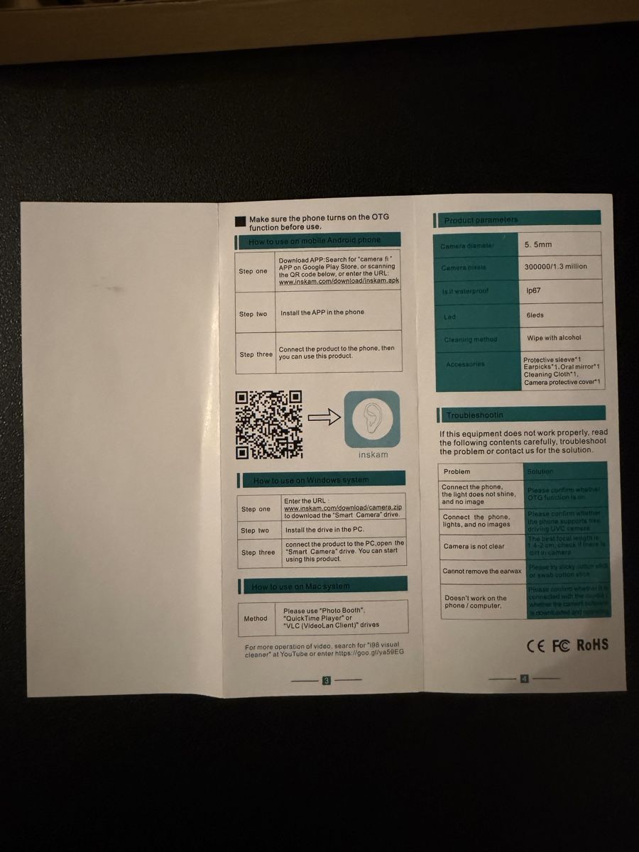 Attrezzature mediche: Otoscope numérique HD – Nuovo e nell'imballaggio originale da SION venduto da MARCO-P-SION 2