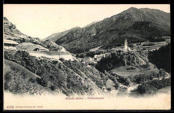 Cartes postales: AK Tiefenkastel, Albula-Bahn – D'occasion à Berlin par bartko-reher