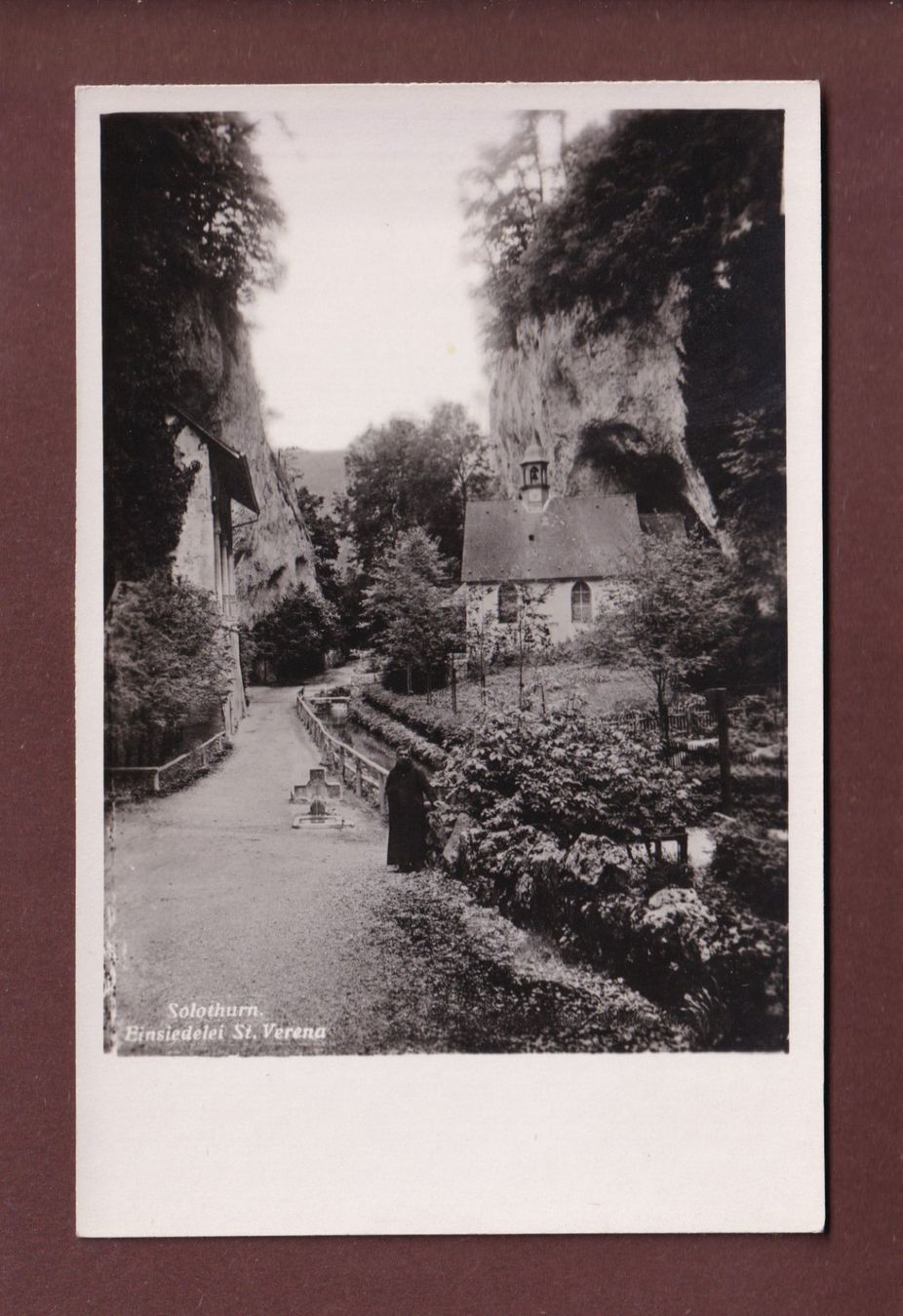 Cartes postales: SOLOTHURN - Einsiedelei St. Verena – D'occasion à Pully par nicecards-shop