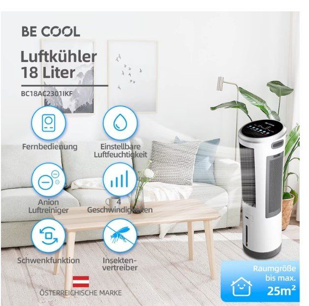 Raumspray: Luftkühler BE COOL  13 kg inkl Verpackung – Neu (gemäss Beschreibung) aus Zollikon von Aura 2