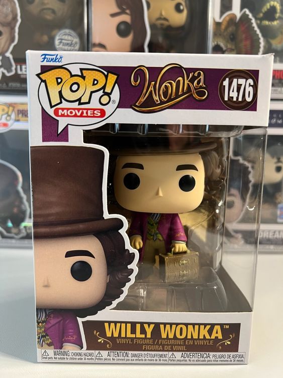 Funko POP! Willy Wonka – Vinylfigur Ca. 9,5 Cm, Offizielle Merchandise-Figur Für Sammler & Fans