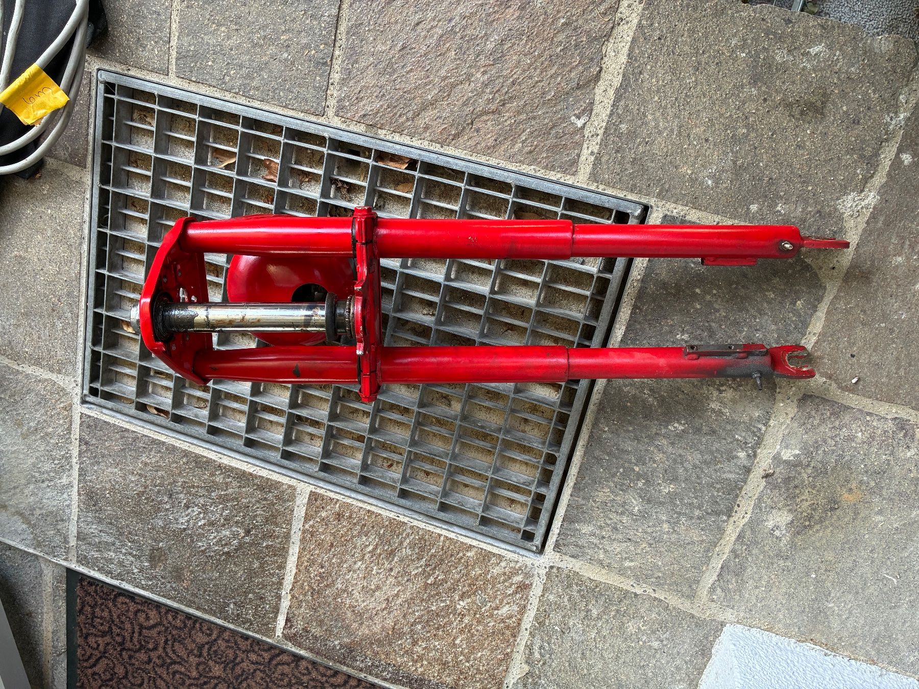 Puch Ciclomotori: Puch velux Telegabel mit Lampe + Gitter – Usato da Thayngen venduto da stammsani 1
