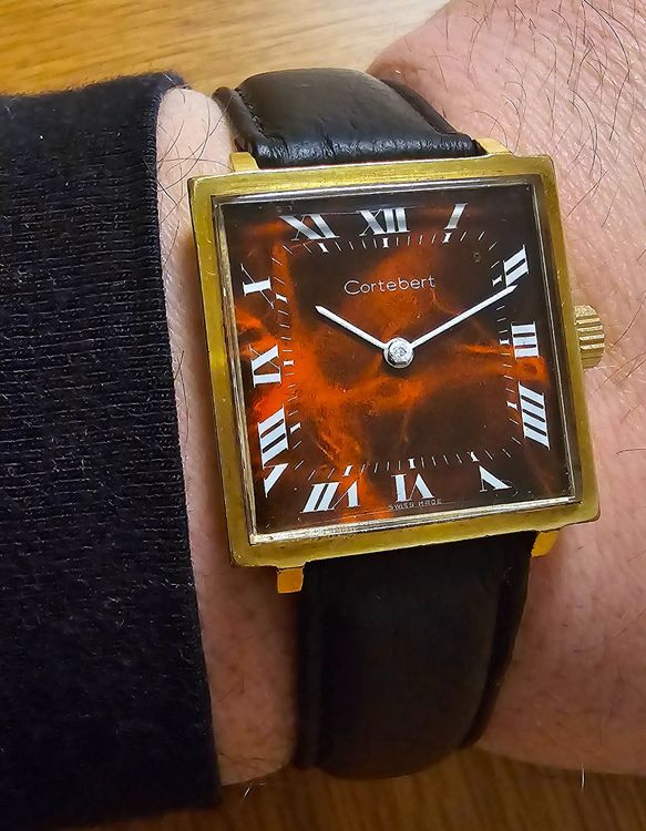 CORTEBERT VINTAGE MEGA RAR HERREN UHR MECHANISCH HANDAUFZUG | Kaufen ...