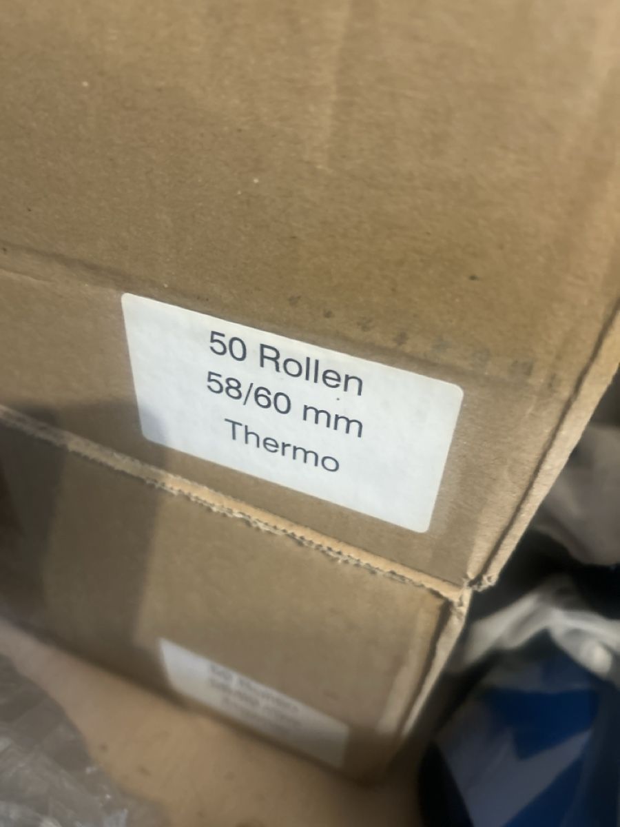 Carta: 100 Thermorollen 58/60 mm – Nuovo e nell'imballaggio originale da Häusernmoos venduto da Flo_21 3