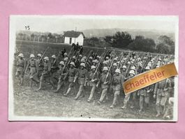 1924 Militär-Postkarte Frauenfeld 