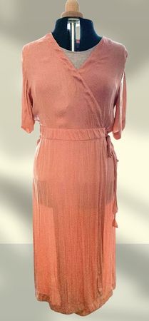 Sommerliches Wickelkleid La Redoute, Gr. 46