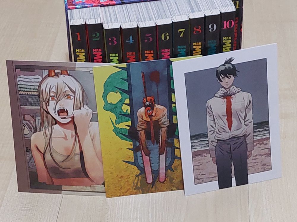Fumetti: *** «Chainsaw Man» Manga 1-15 mit Schuber Deutsch – Usato da Balsthal venduto da Kirjava 4