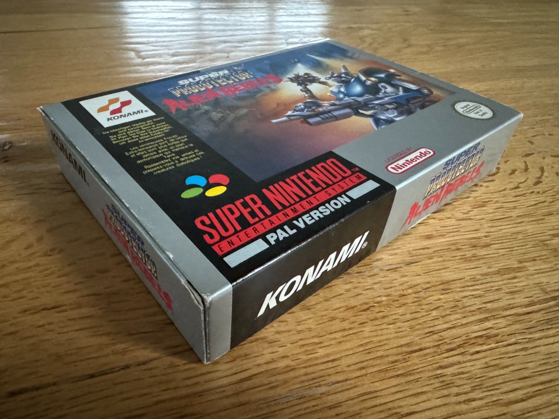 Nintendo Spiele: SNES Super Probotector - Alien Rebels OVP (FRG) – Gebraucht aus Vucherens von  6
